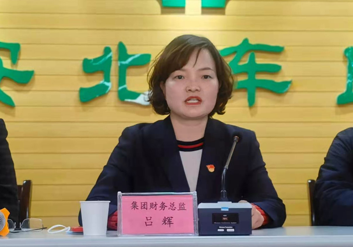 (吕辉组长作总结发言)